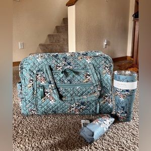 Vera Bradley Travel Tote Set